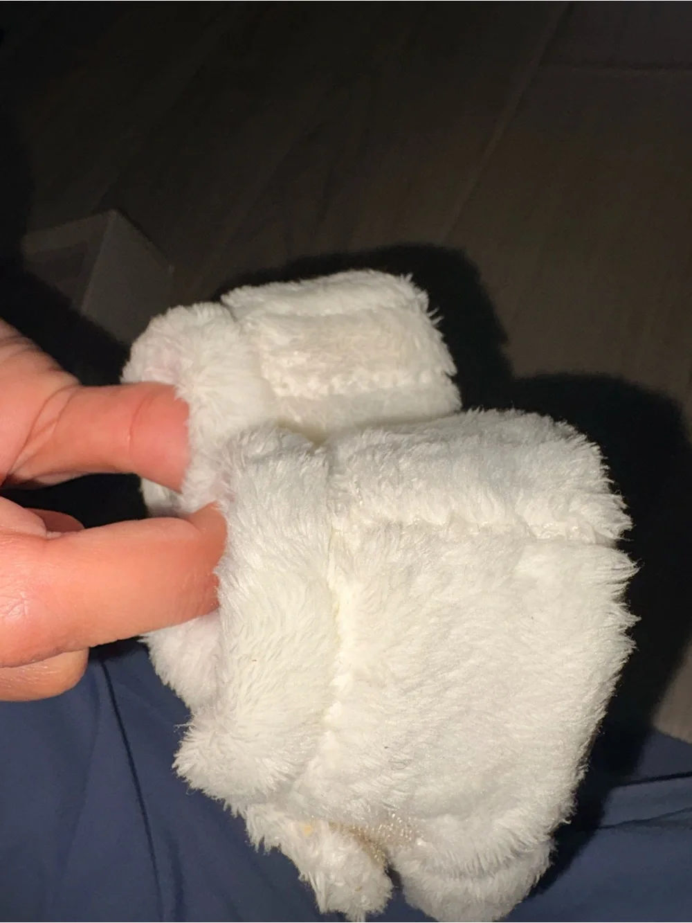 UGG Baby Chestnut Suede Boots & Cream Fuzzy Slippers Set